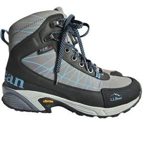 L.L. Bean Gray and Light Blue Women's Hiking Ankle Boots